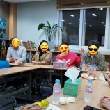 미술심리치료 작업물 예시.